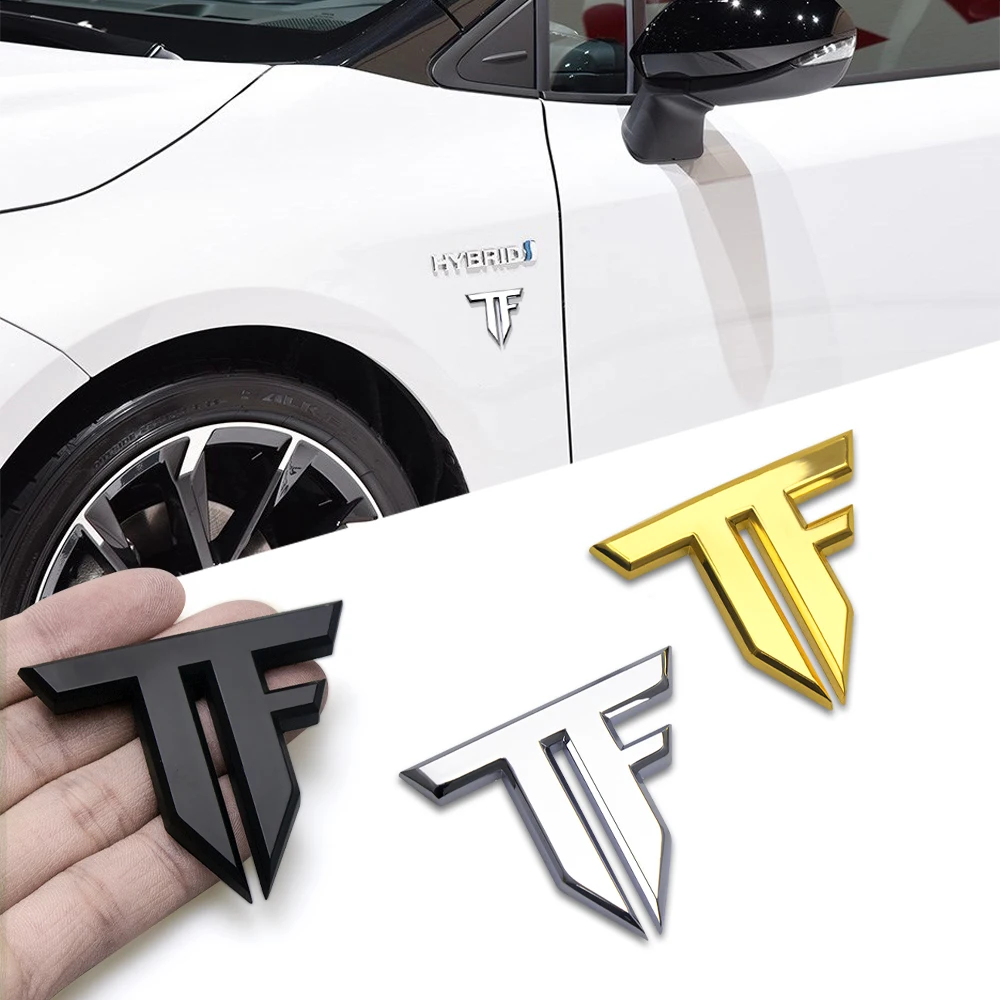Outdoor Sport Logo - 1pc 3D Metal TF Emblem Badge