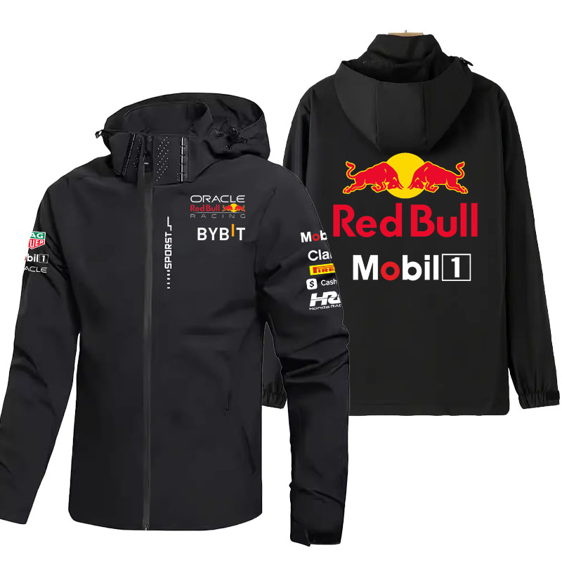 Outdoor Sport Logo - Red Bull Logo Outdoor Men's Waterproof