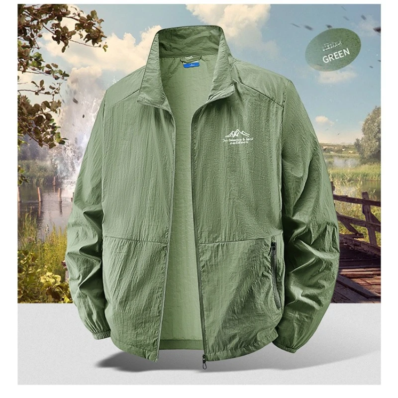 Outdoor Sport Clothing Brands - UPF50+ Coats Men Lightweight Jacket Summer
