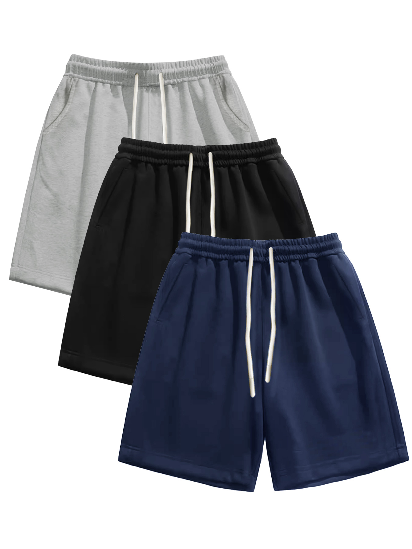 Outdoor Sport Hiking Pants - 3-piece men's shorts, summer solid color