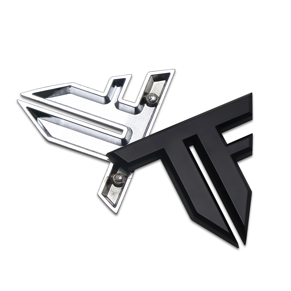 1pc 3D Metal TF Emblem Badge C - Outdoor Sport Logo recension och pris