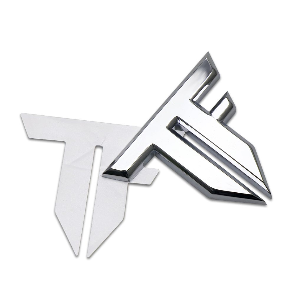 1pc 3D Metal TF Emblem Badge C - Outdoor Sport Logo recension och pris