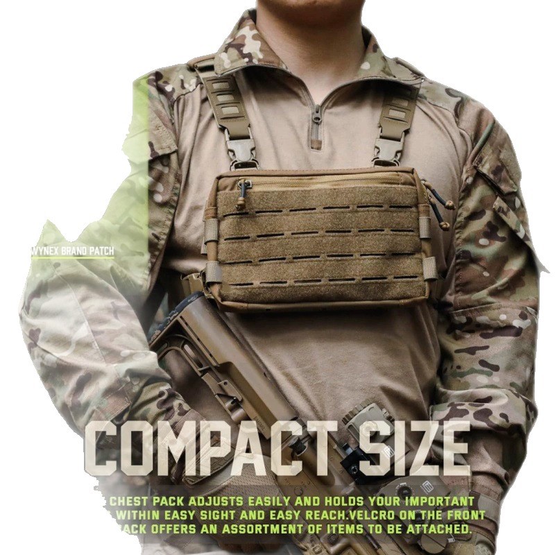 Unisex Tactical Chest Bag Hunt - Outdoor Sports Adventure recension och pris