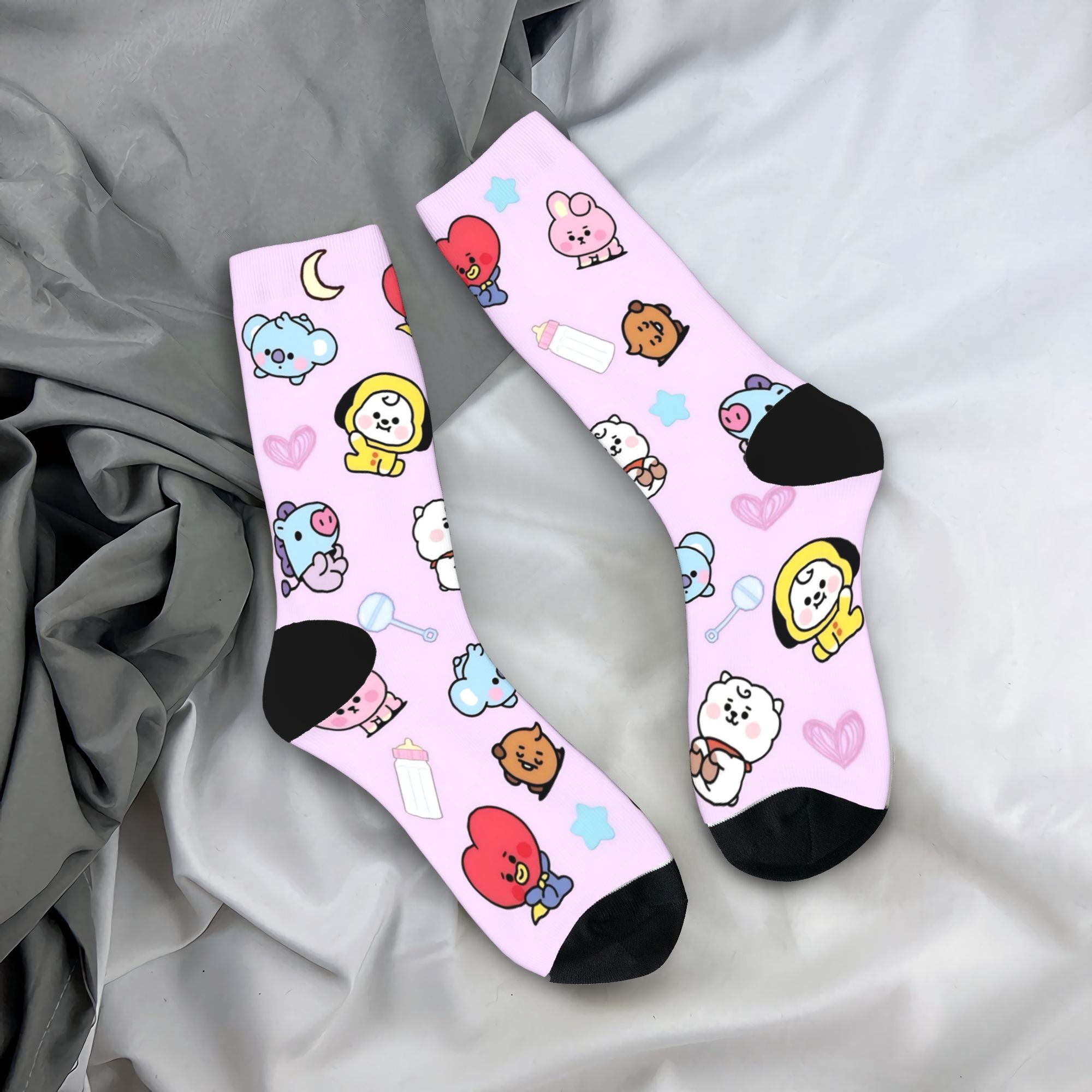 Cartoon Music Band Socks Korea - Outdoor Sportsman Group recension och pris