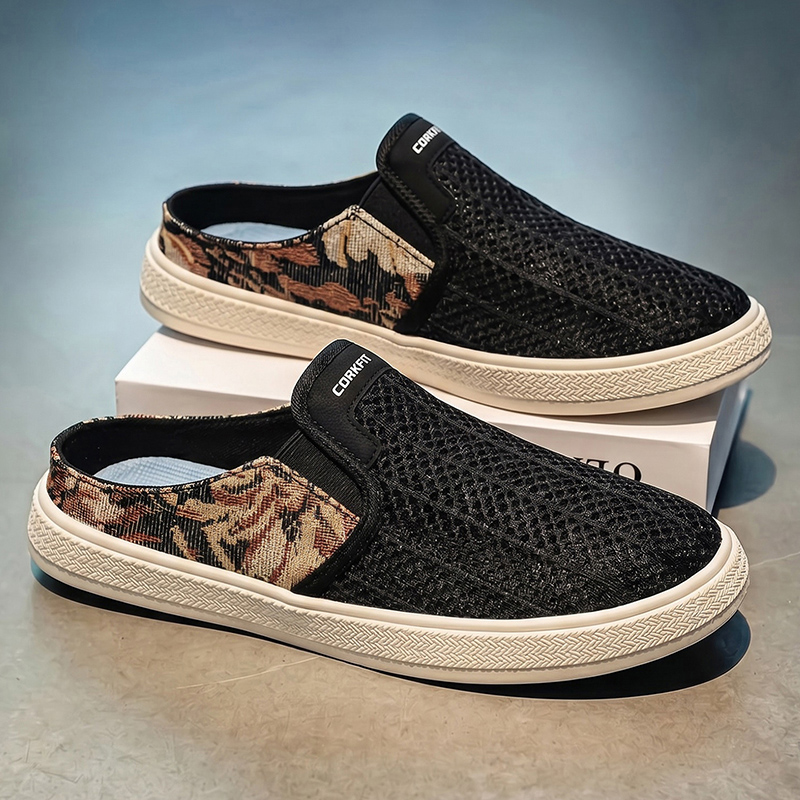 Summer men's perforated mesh s - Outdoor Sports Leisure recension och pris