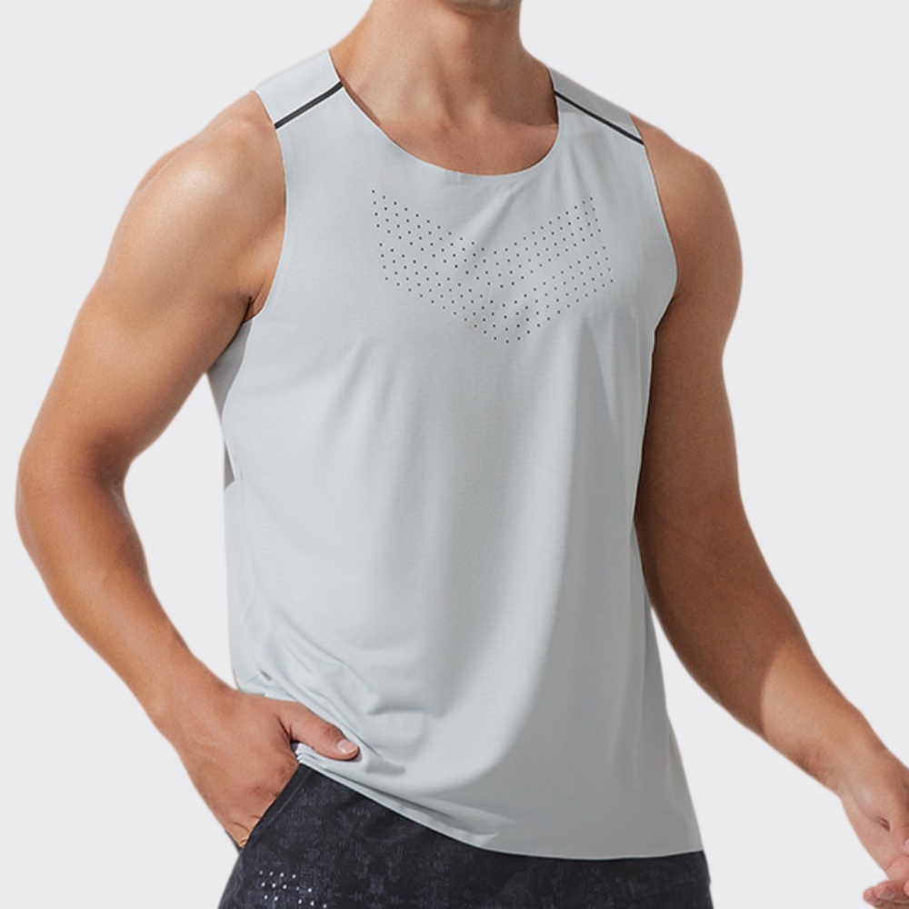 Men Gym Vest Quick Dry Running - Outdoor Sport Logo recension och pris