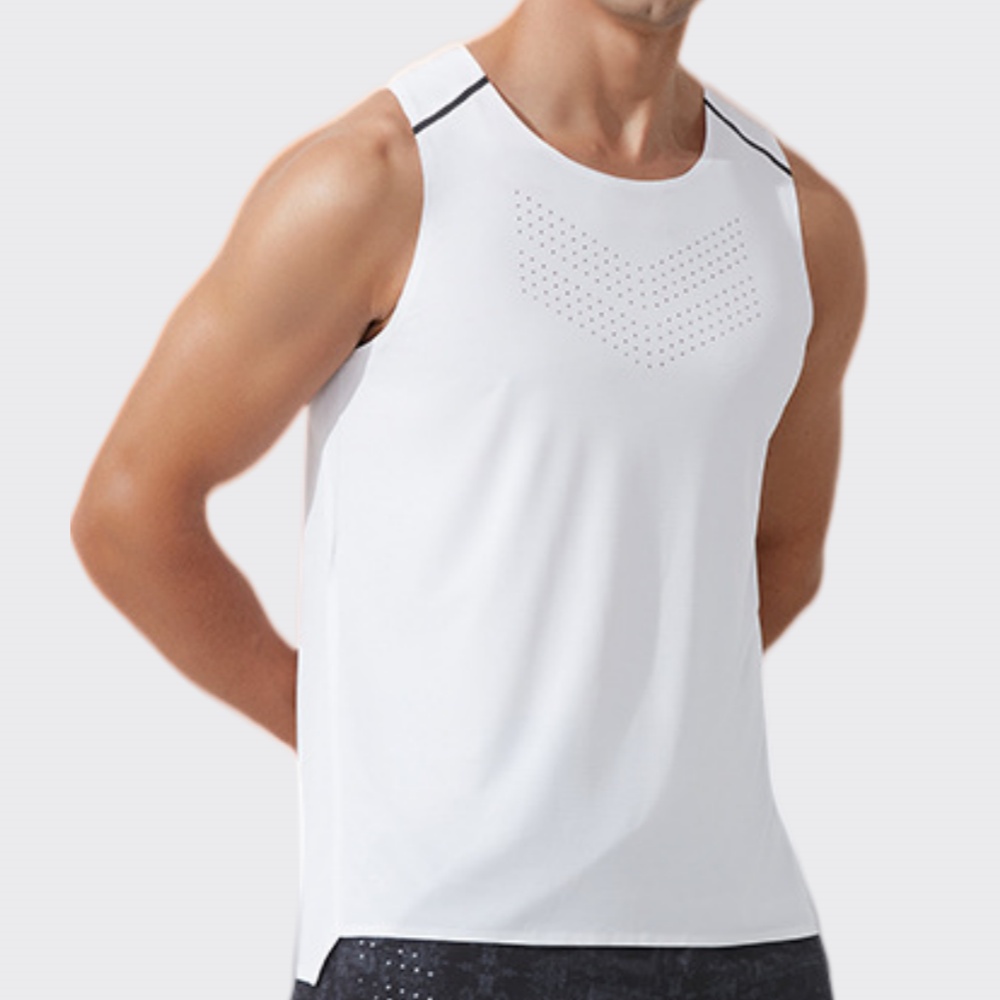 Men Gym Vest Quick Dry Running - Outdoor Sport Logo recension och pris
