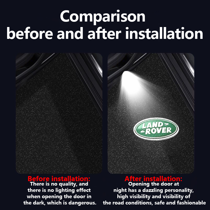 2Pcs Land rover Car Door Welco - Outdoor Sport Logo recension och pris