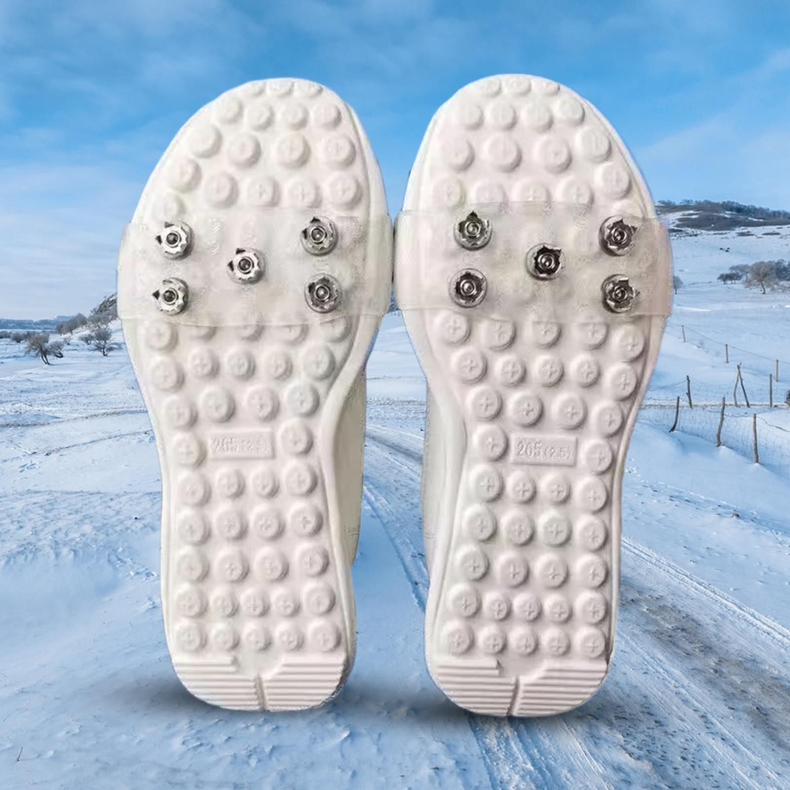 Snow Cleats Clear Anti-Slip Fo - Climbing Shoe Beginner recension och pris