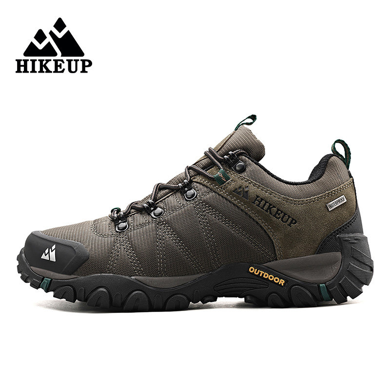 HIKEUP Non-slip Men Hiking Sho - Climbing Shoe Beginner recension och pris