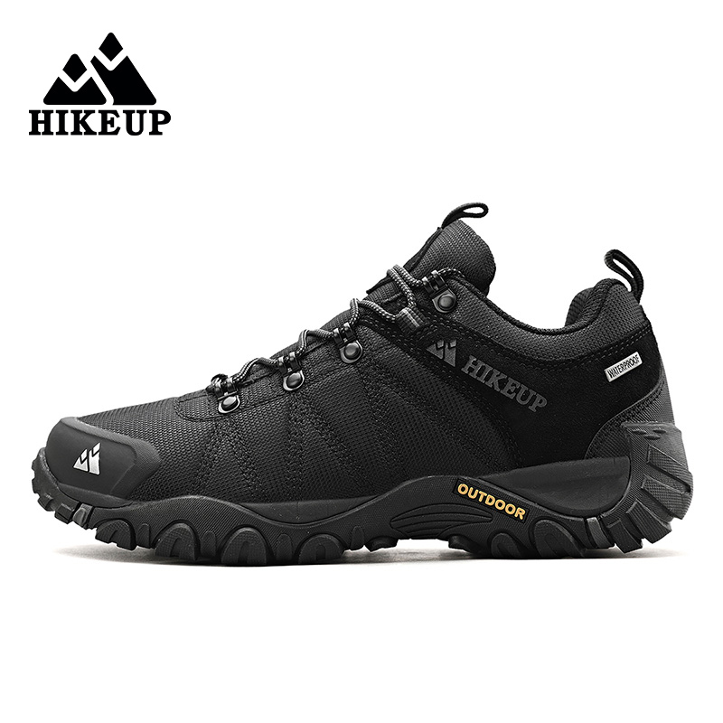 HIKEUP Non-slip Men Hiking Sho - Climbing Shoe Beginner recension och pris