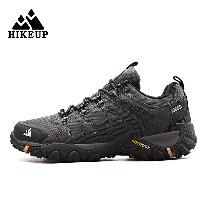 HIKEUP Non-slip Men Hiking Sho - Climbing Shoe Beginner recension och pris