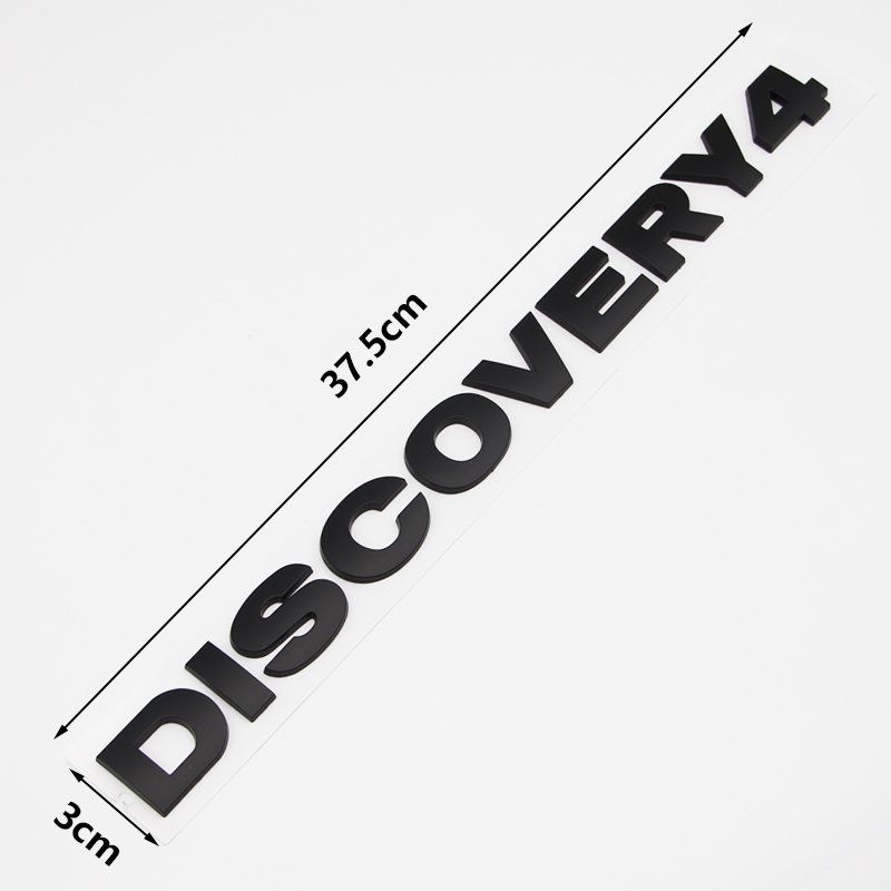 3D ABS Discovery 4 Letters Car - Outdoor Sport Logo recension och pris