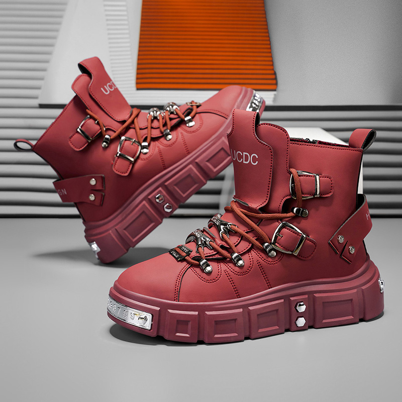 Men's High-Top Boots with Fabr - Outdoor Sports Leisure recension och pris