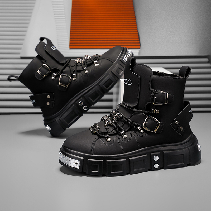 Men's High-Top Boots with Fabr - Outdoor Sports Leisure recension och pris