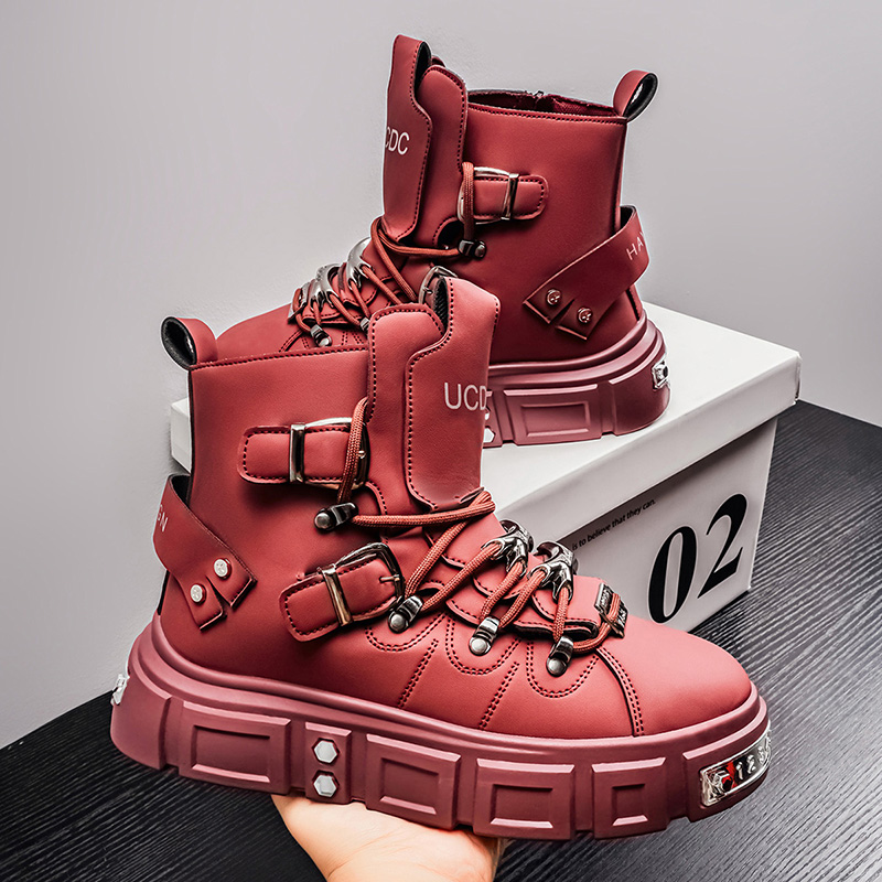 Men's High-Top Boots with Fabr - Outdoor Sports Leisure recension och pris